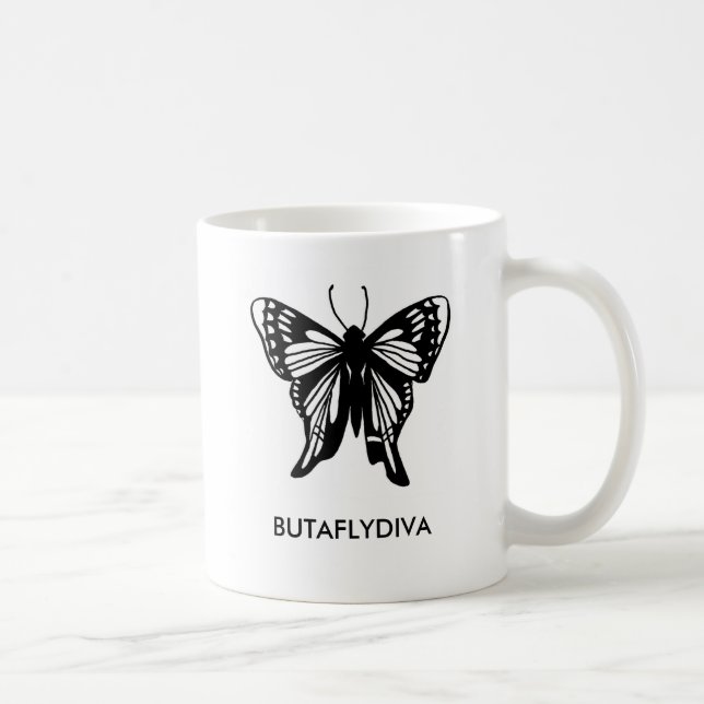 BUTAFLYDIVA Tasse (Rechts)
