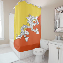 Butane-Flagge Duschvorhang