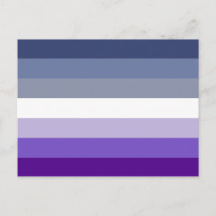 Butch-Lesben-Stolzflagge Postkarte