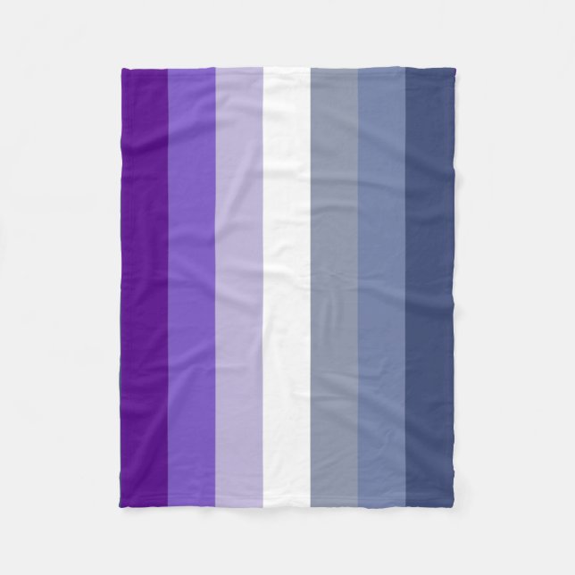 Butch Lesbian Pride Flag Fleecedecke (Vorderseite)