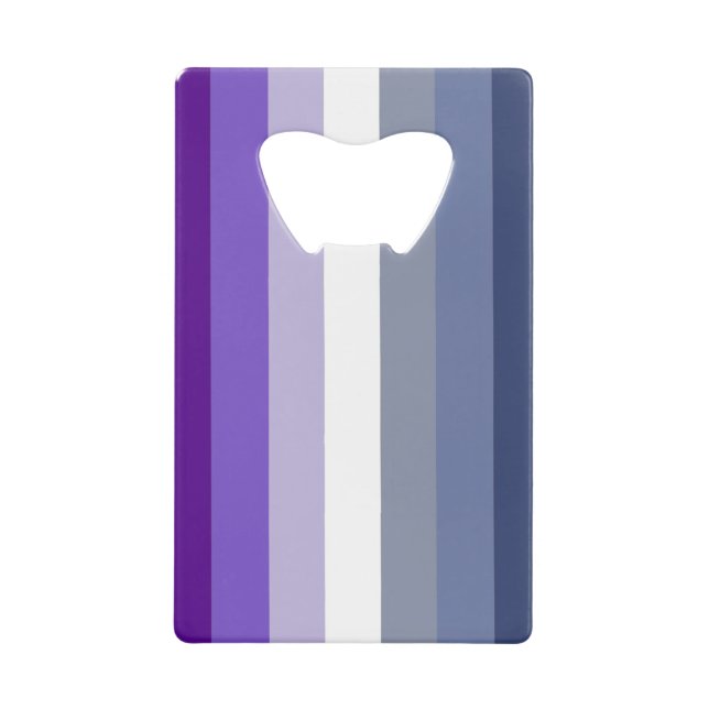 Butch Lesbian Pride Flag Geldbeutel Flaschenöffner (Vorderseite)