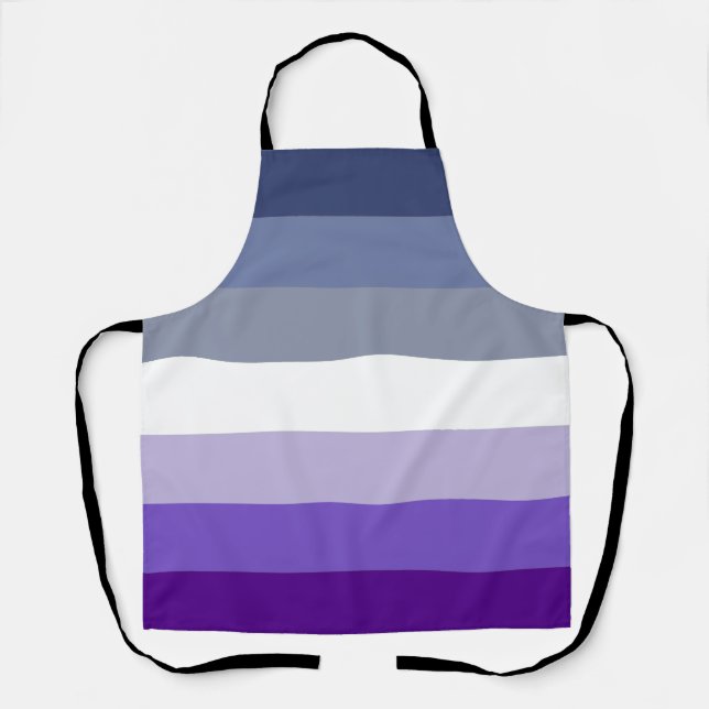 Butch Lesbian Pride Flag Schürze (Vorderseite)