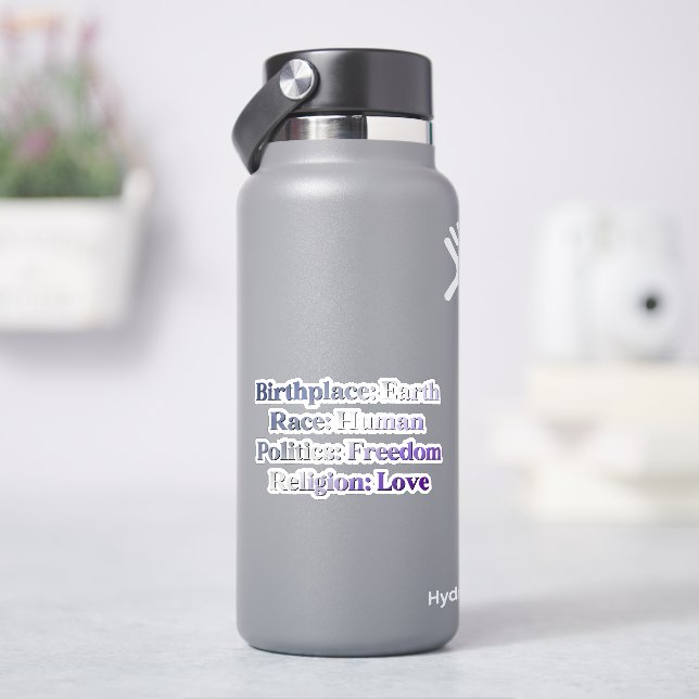 Butch Pride - Aufkleber (HydroFlask)