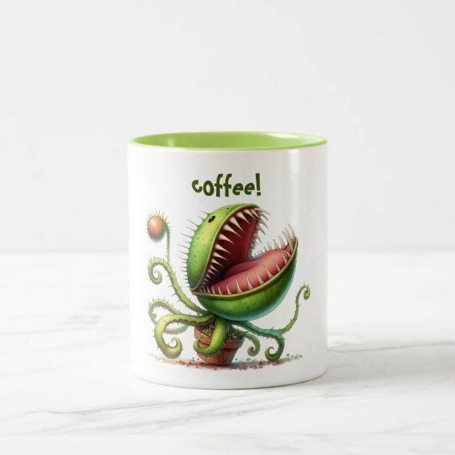 Butch the Monster Pflanze Custom Tasse (Mittel)