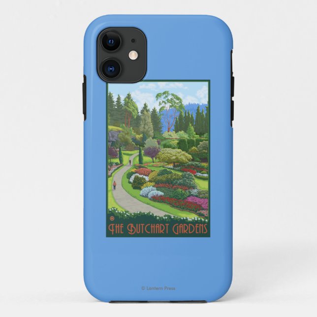 Butchart Gärten - Brentwood Bucht Case-Mate iPhone Hülle (Rückseite)