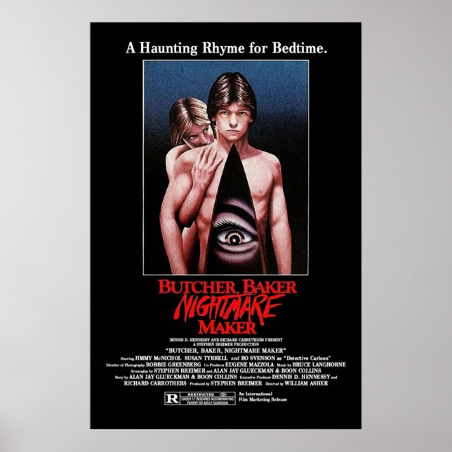 BUTCHER BAKER NIGHTMARE MAKER POSTER (Vorne)