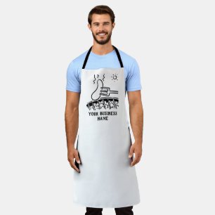 Butcher-Schürze mit Barbecue-Wurstbild Schürze