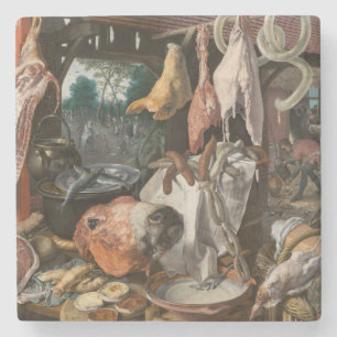 Butcher-Stall (von Pieter Aertsen) Steinuntersetzer