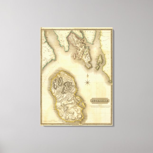 Buteshire Leinwanddruck (Vorderseite)