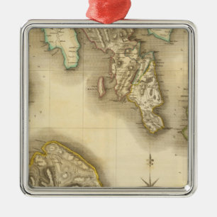 Buteshire Silbernes Ornament