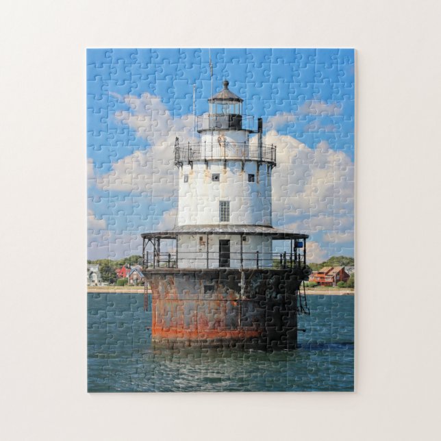 Butler-Ebene-Leuchtturm, Massachusetts-Puzzlespiel (Vertikal)