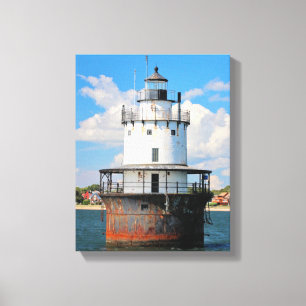 Butler-Ebenen Leuchtturm, MA wickelten Leinwand