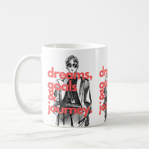 Buts Des Rêves Et Mug Du Voyage