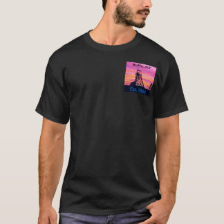 Butte Amerika!  Front u. Rückseite T-Shirt