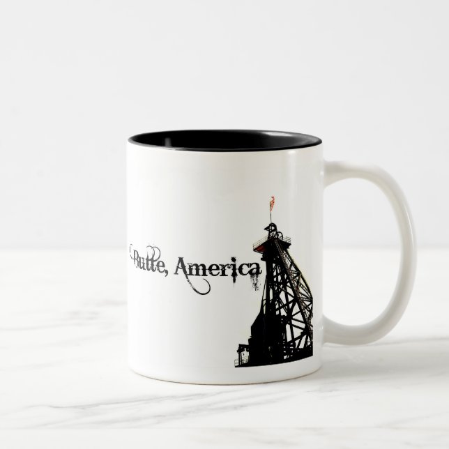 Butte, Amerika zwei tonte Kaffee-Tasse Zweifarbige Tasse (Rechts)