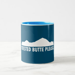 Butte Created bitte Zweifarbige Tasse