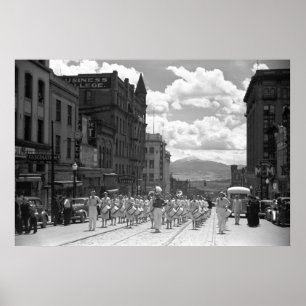 Butte Parade, 1939 Poster