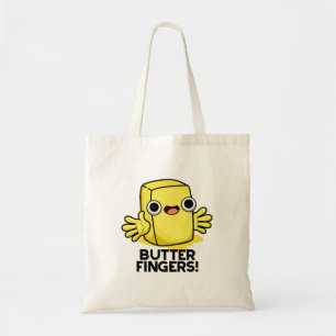 Butter Fingers Funny Butter Food Puff Tragetasche