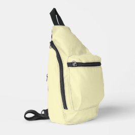 Butter Gelbe Farbe Crossbody Bag