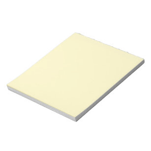 Butter Gelbe Farbe Notizblock