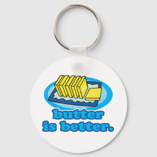 Butter ist besser schlüsselanhänger