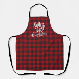 Butter ist meine Liebessprache  Schürze