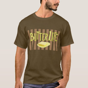 Butter Life Brown Streifen BG T-Shirt
