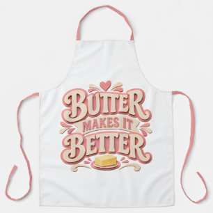 Butter macht es besser schürze