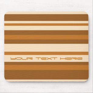 Butter Minze Strip 'Dein Text' Mousepad