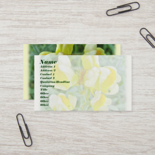 Butter 'n Egg Wildblume Visitenkarte