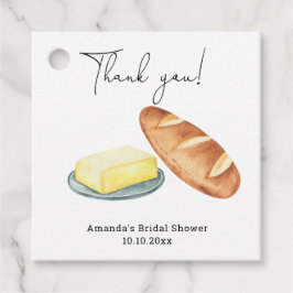 Butter Together Brautparty Geschenkanhänger
