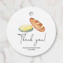 Butter Together Brautparty Vielen Dank Geschenkanhänger