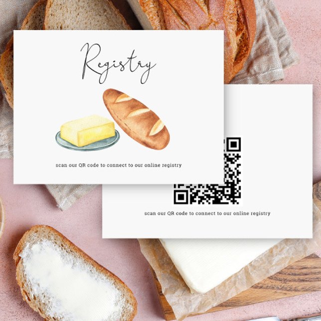 Butter Together Bridal - QR-Code für die Registrie Begleitkarte (Von Creator hochgeladen)