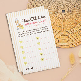 Butter Together How Old Was Bride To Be Game