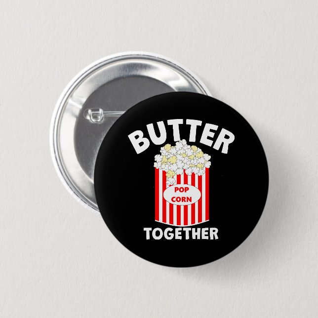 BUTTER Together Movie Popcorn Button (Vorne & Hinten)