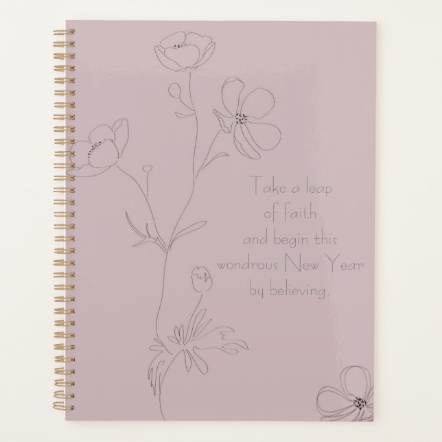 Butterbecher-Blume zeichnend Planer (Vorderseite)