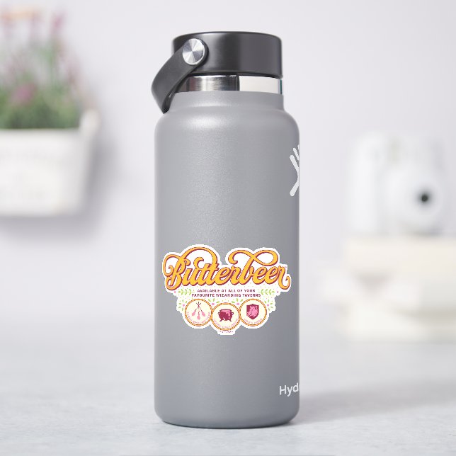 BUTTERBEER™ Available At Wizarding Taverns Aufkleber (HydroFlask)
