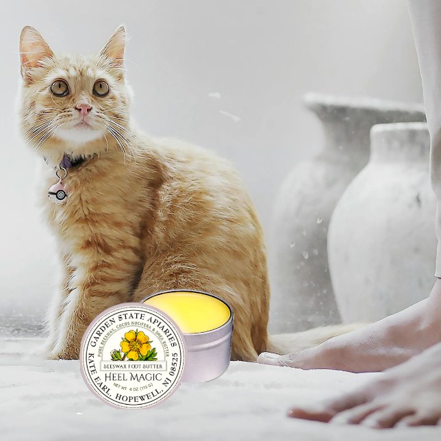 Butterblende Vintag Gelbe Blume Runder Aufkleber (Von Creator hochgeladen)