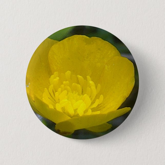Butterblume-Knopf Button (Vorderseite)