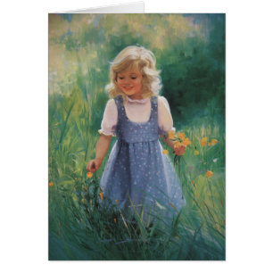 Butterblume-Mädchen