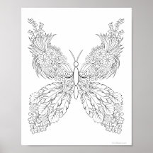 Butterblumen #13 Fantasy Coloring