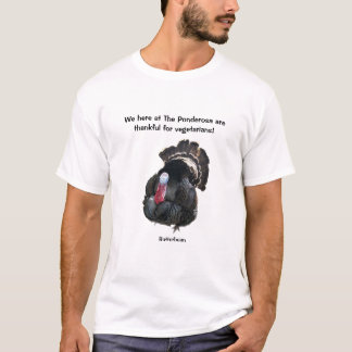 Butterbohnen der Truthahn Lieben Vegetarier T - Sh T-Shirt