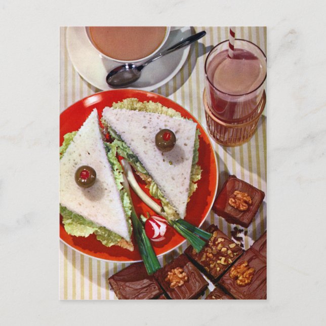 Butterbrot scharf postkarte (Vorderseite)