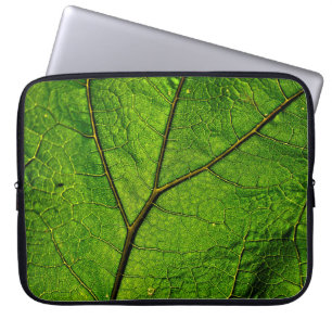 Butterbur Blatt Venen grün Laptopschutzhülle