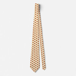 Buttercreme Heart Neck Tie Krawatte