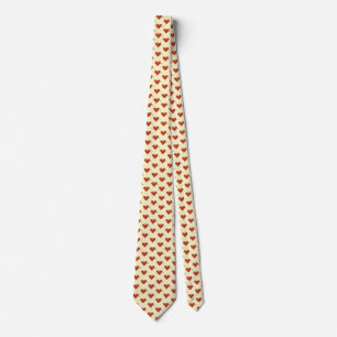 Buttercreme Heart Neck Tie Krawatte