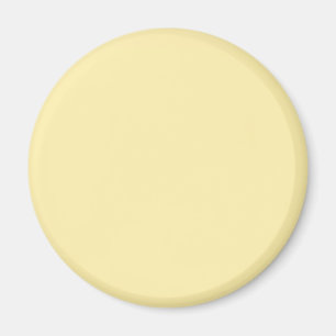 Buttercreme, solide Farbe Magnet