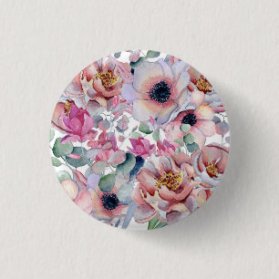 Buttercup-Blume Button