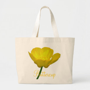 Buttercup Blume Tote Tasche Wildlfower Beach Tasch