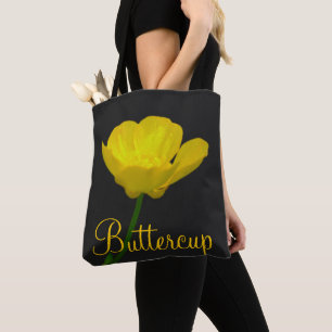 Buttercup Blume Tote Tasche Wildlfower Beach Tasch